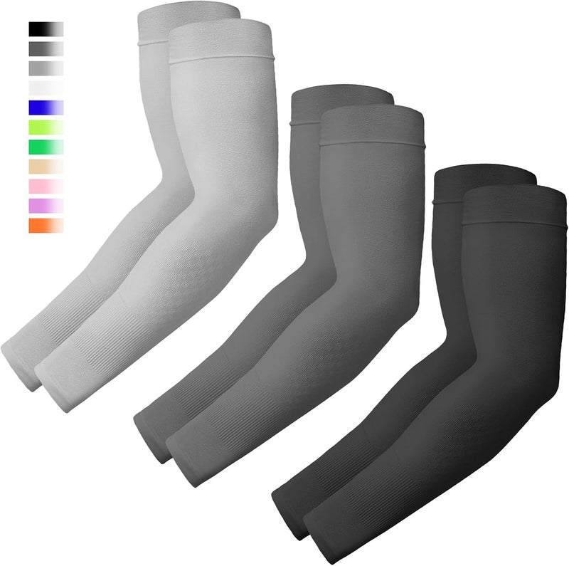 Outivity Arm Sleeves for Men Women Upf 50 Compression Arm Sleeve for UV Blocking Protection - Image 1